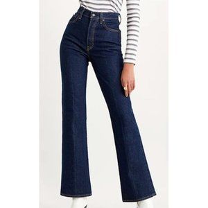 Levi's Ribcage Bootcut High Rise Jeans In High Key